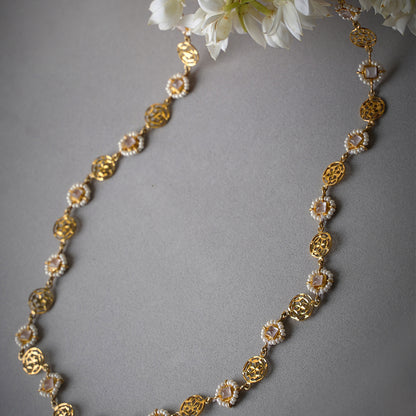 Alizé - 22K Gold Plated Long Chain