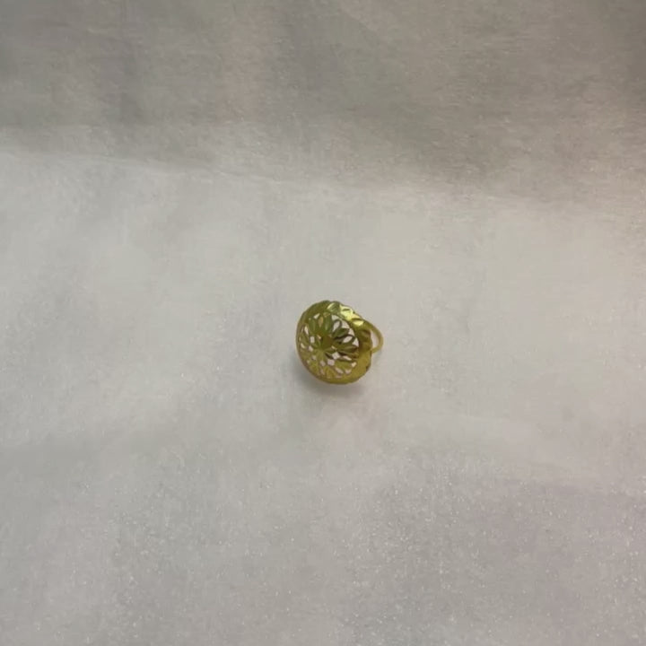 Vartul - 22K Gold Plated Ring