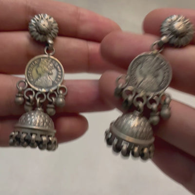 Kanika - Oxidised Jhumka