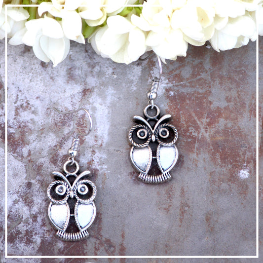 Piyu - Oxidised Earrings