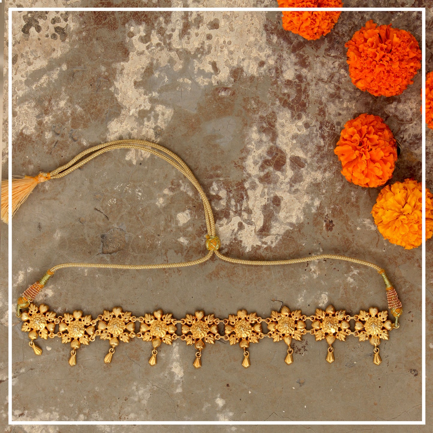 Fyoli - 22K Gold Plated Choker