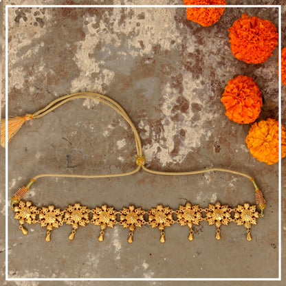 Fyoli - 22K Gold Plated Choker