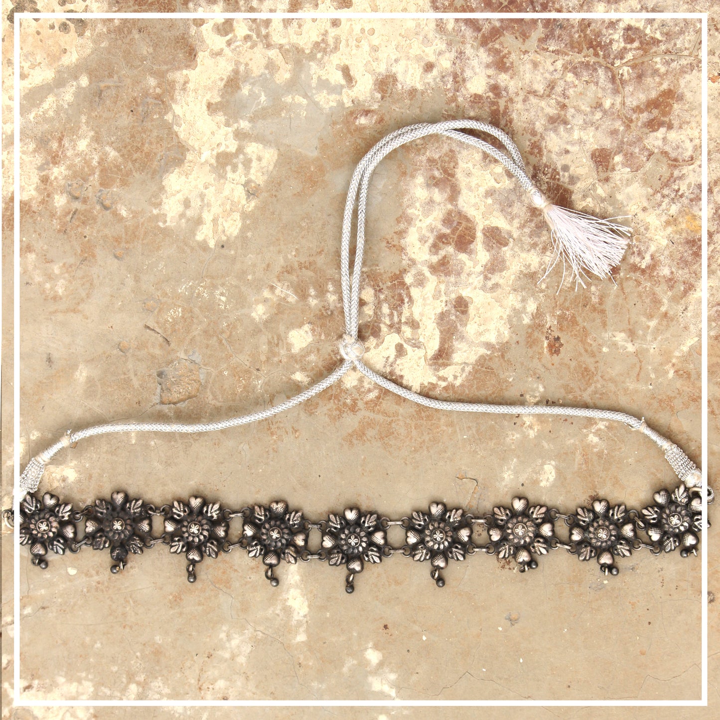 Fyoli - Oxidised Choker