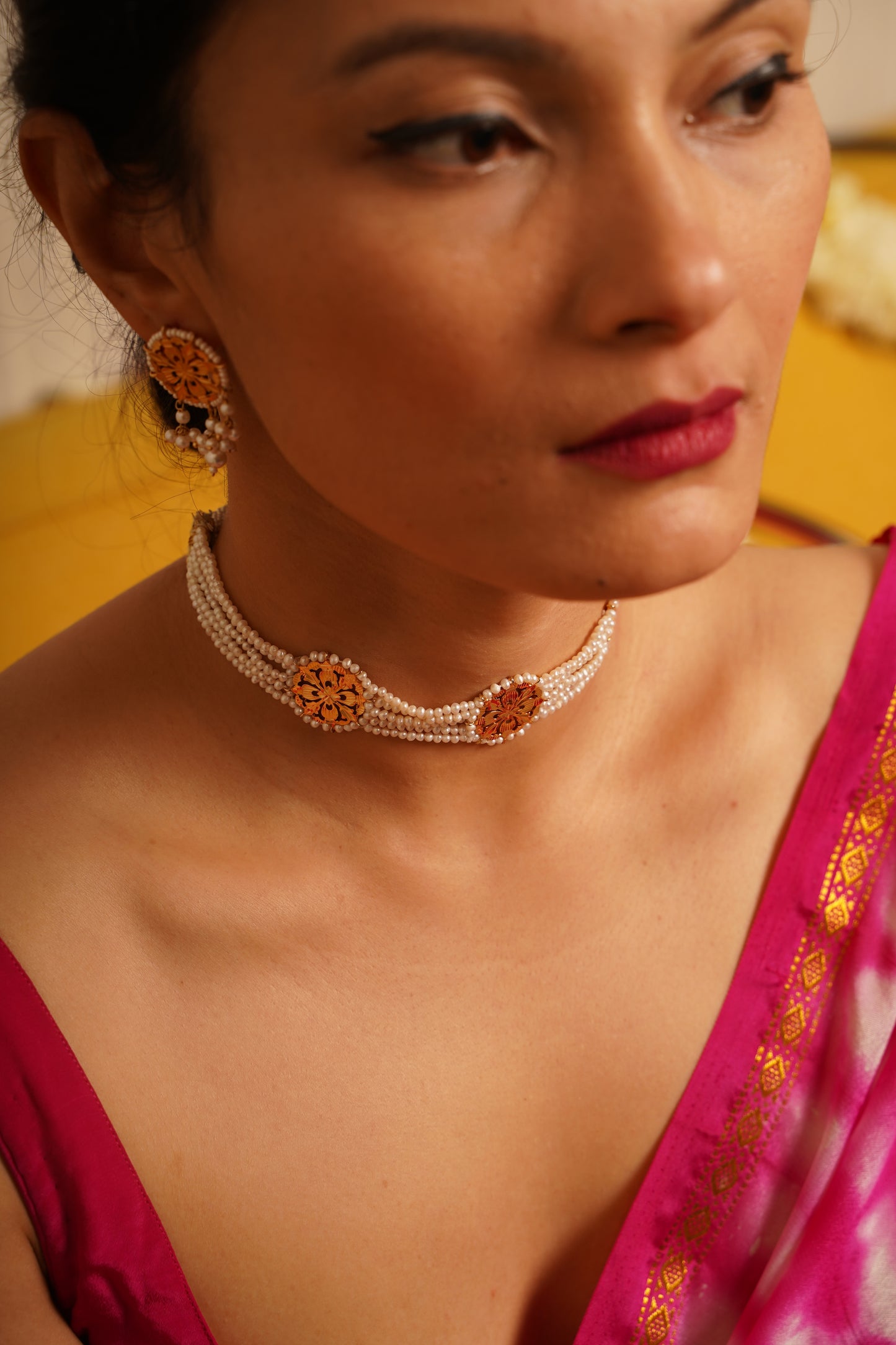 Jugni - 22K Gold Plated Choker