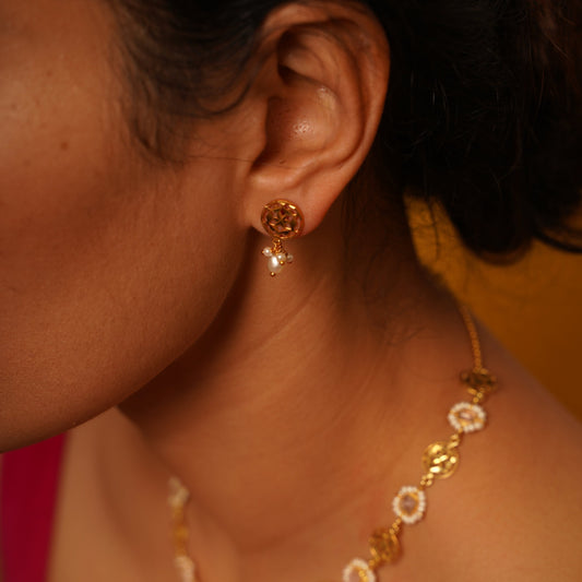 Nanhi - 22K Gold Plated Studs