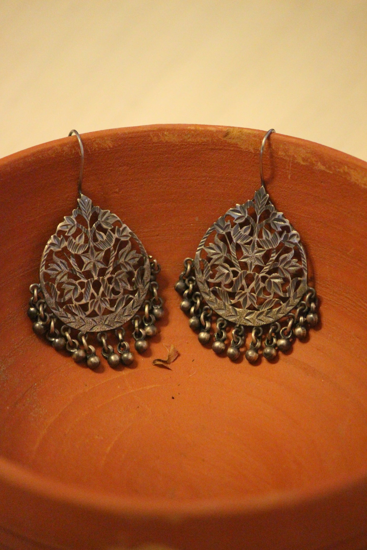 Ira - Oxidised Jhumka
