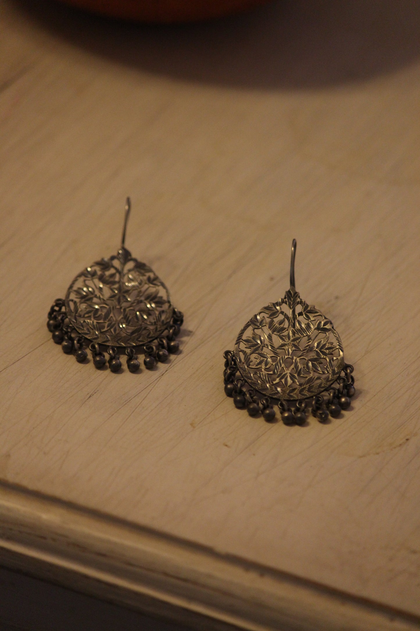 Ira - Oxidised Jhumka
