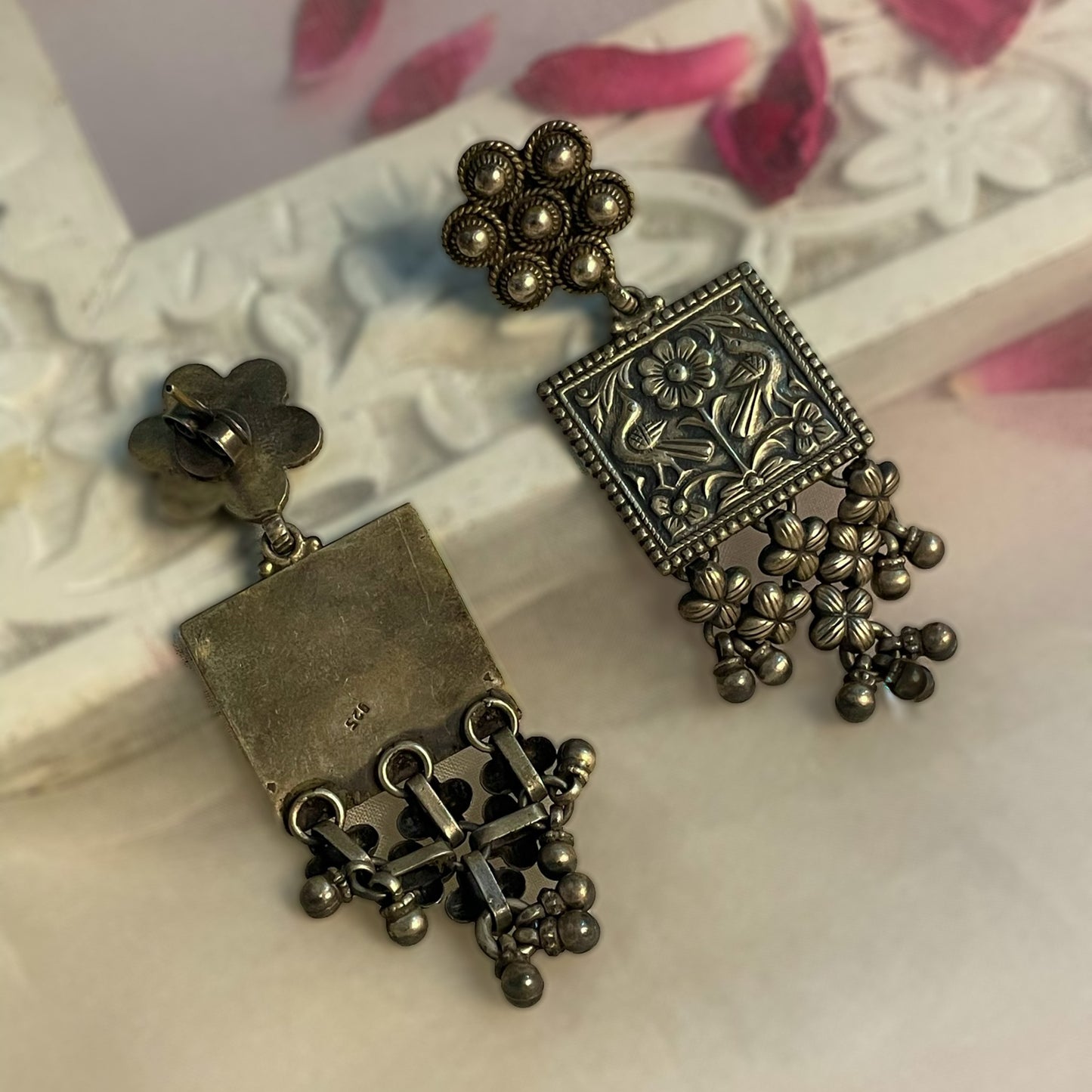 Inaayat - Oxidised Jhumka