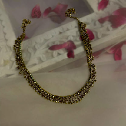 Laila - Antique Gold Necklet
