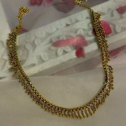 Laila - Antique Gold Necklet