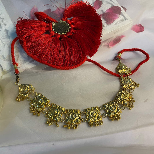 Bhuli - 22K Gold Plated Choker