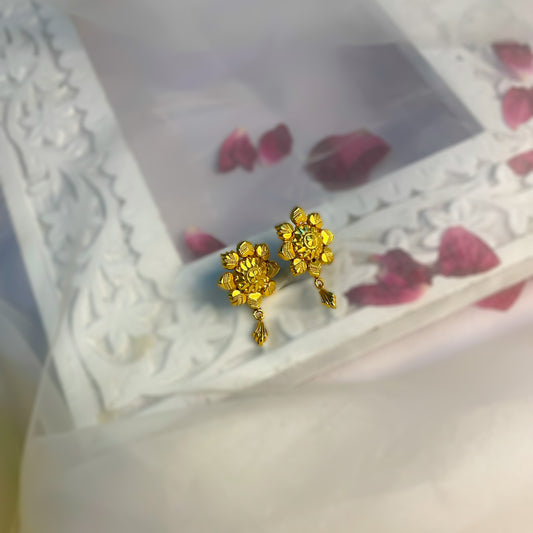 Fyoli - 22K Gold Plated Earrings