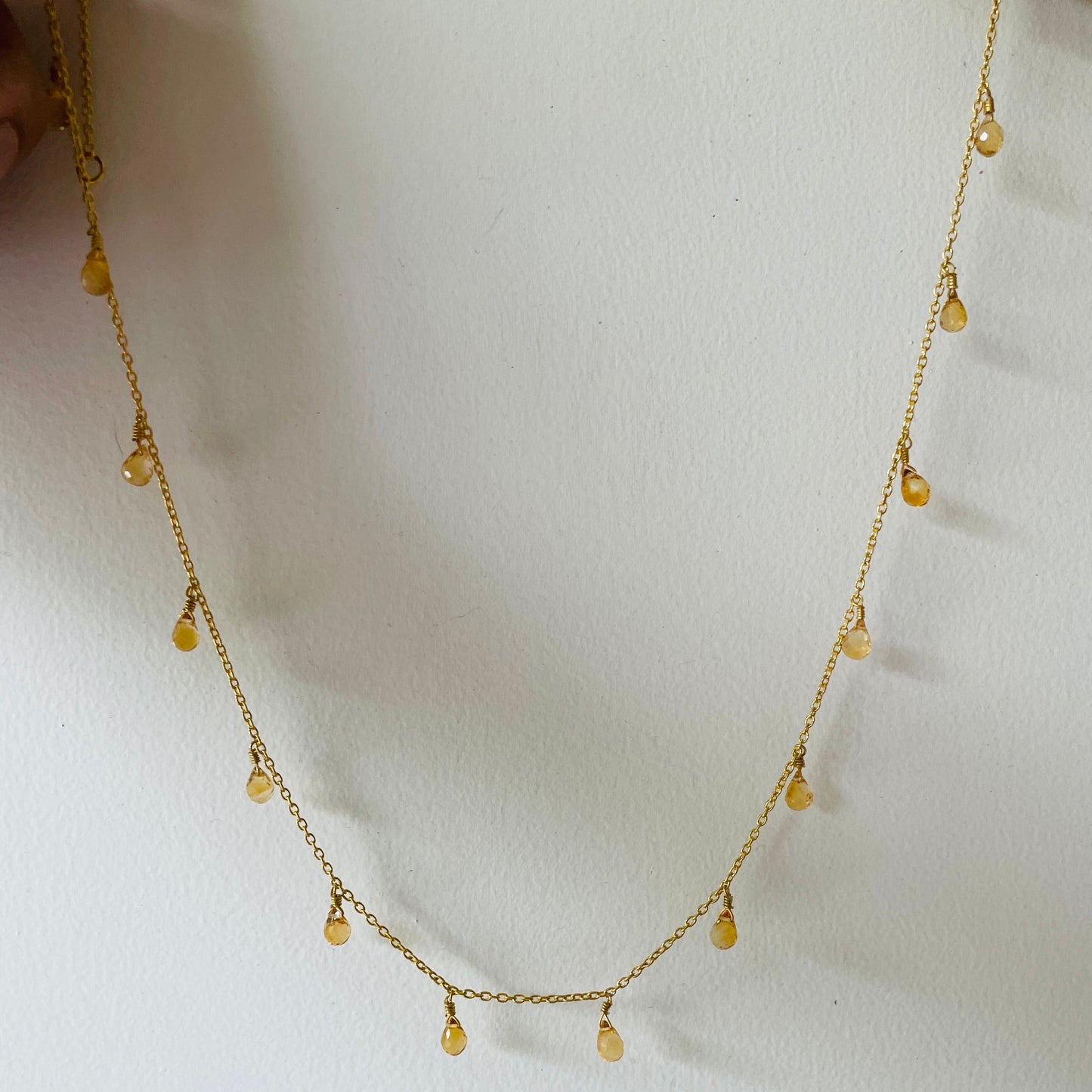 Daylily - 22K Gold Plated Necklet