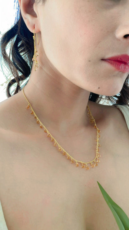 Daffodil - 22K Gold Plated Necklet