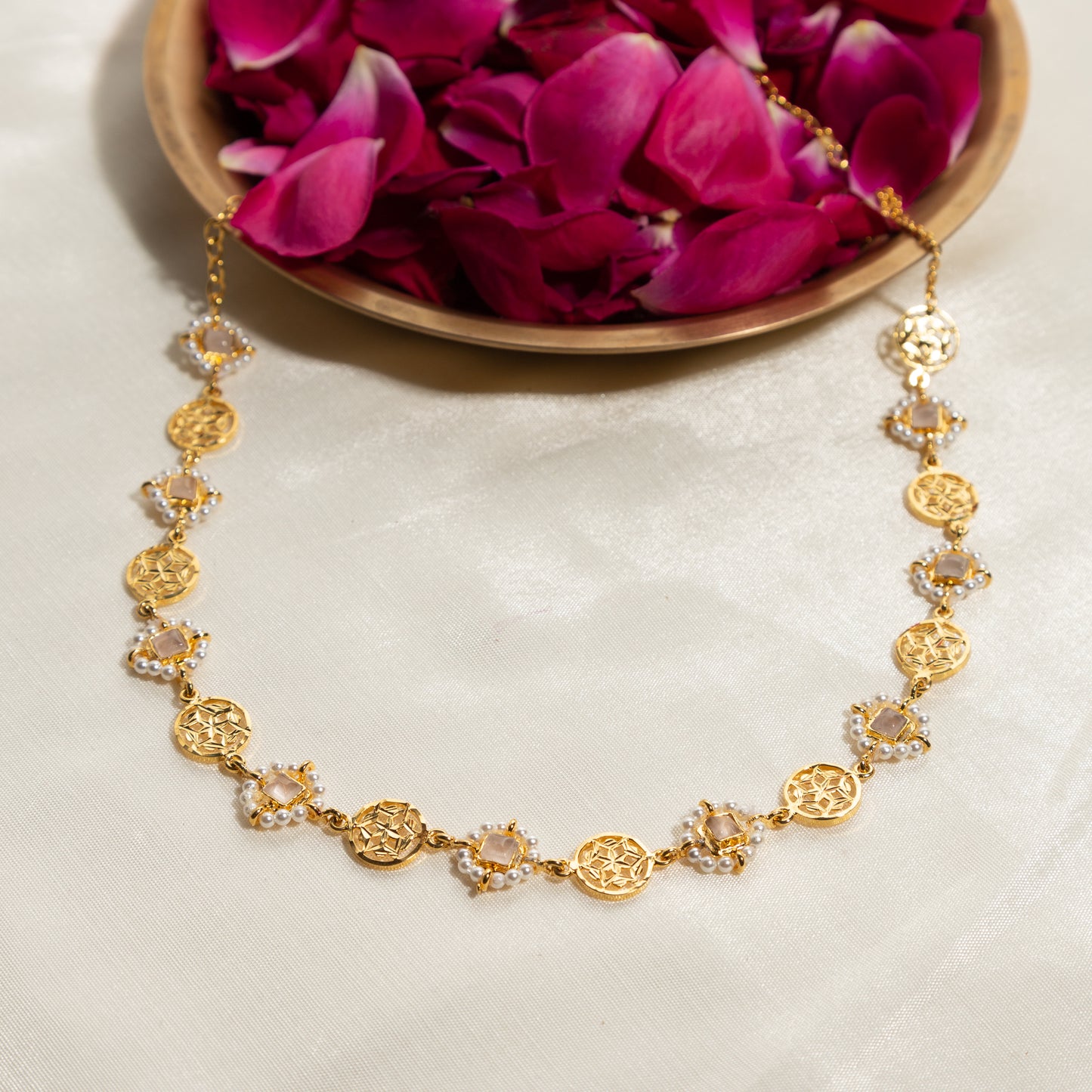 Alizé - 22K Gold Plated Necklet