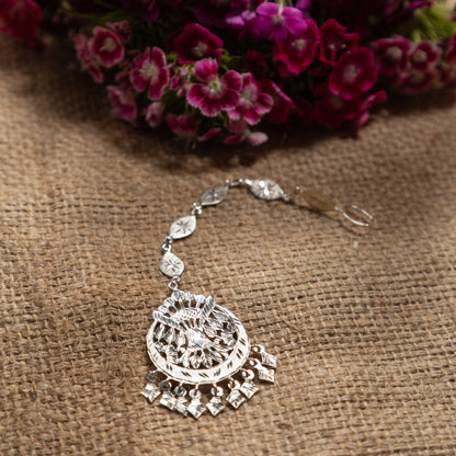 Lolita - Shiny Silver Mang Teeka