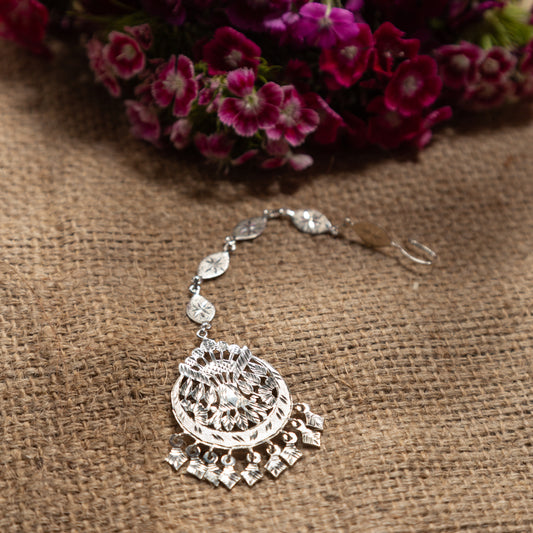 Lolita - Shiny Silver Mang Teeka
