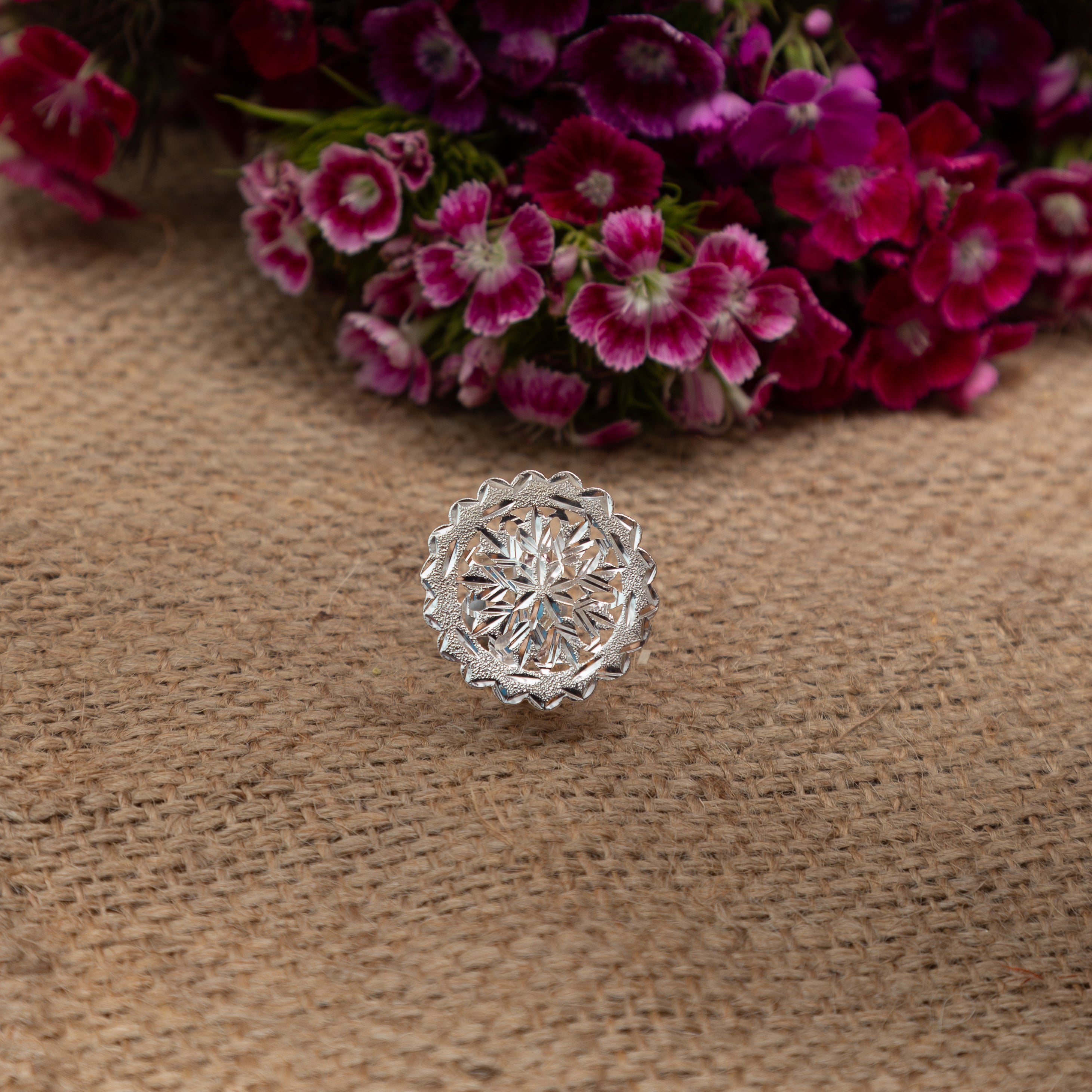 Sparkling Wishbone Heart Ring | Sterling silver | Pandora US