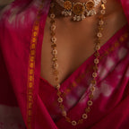 Alizé - 22K Gold Plated Long Chain | Silver Jewellery by Gulaal Jewels