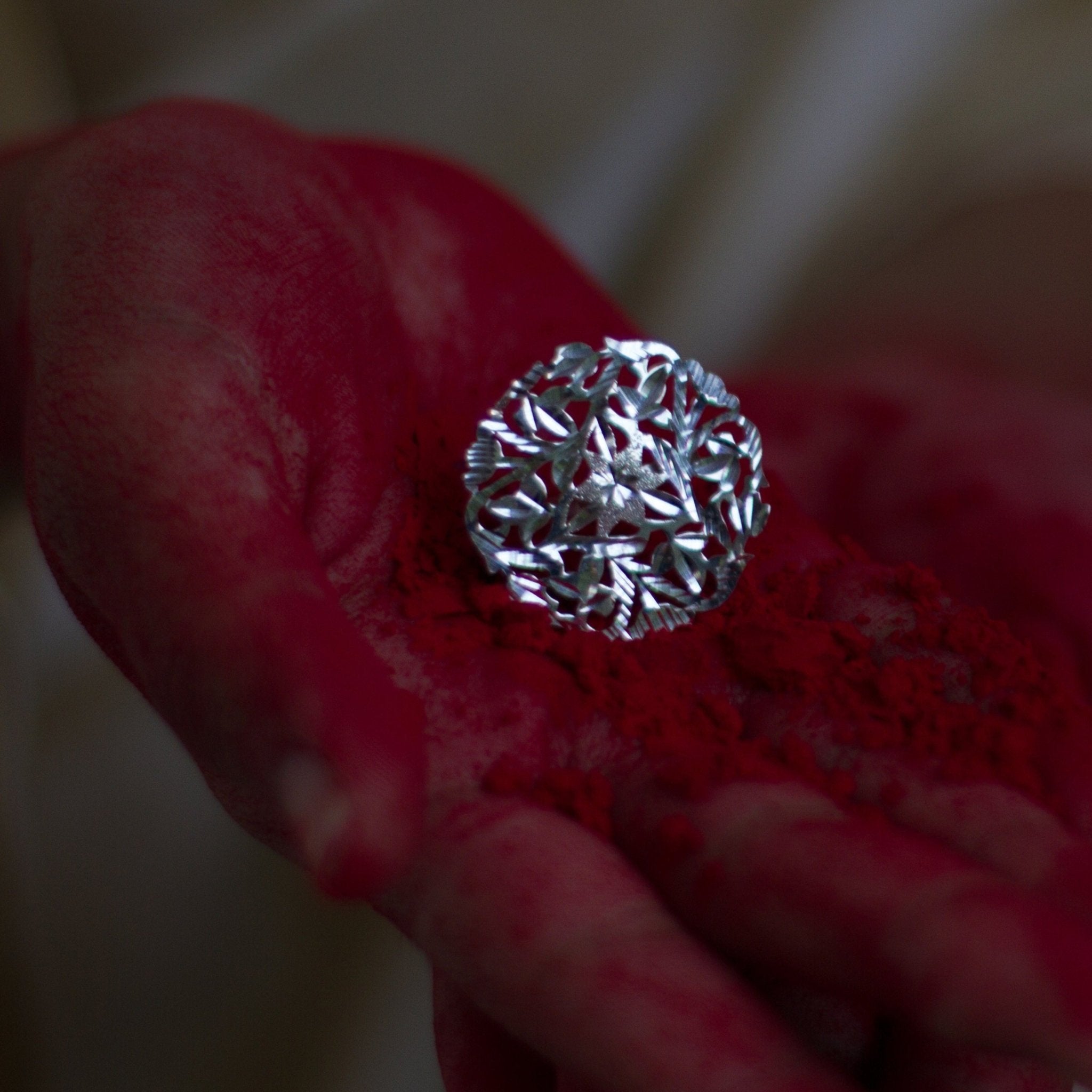 Baano - Shiny Silver Ring | Silver Jewellery by Gulaal Jewels