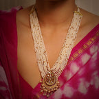 Bela - 22K Gold Plated Long Chain | Silver Jewellery by Gulaal Jewels