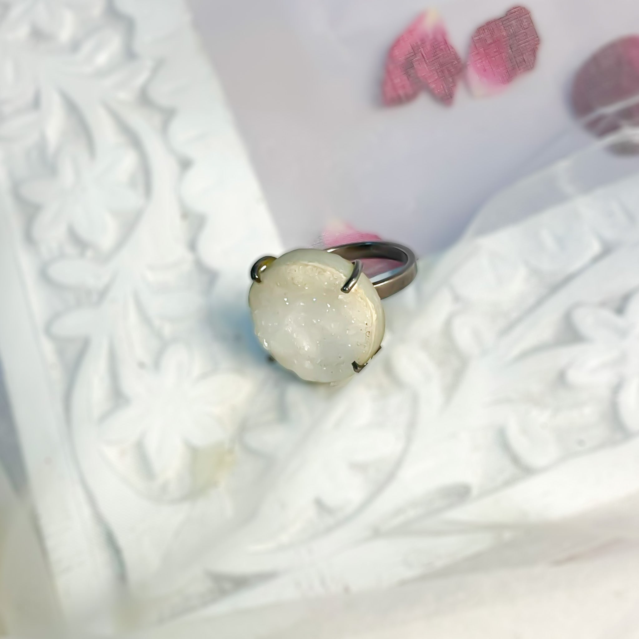 Chanda - Silver Ring | Silver Jewellery by Gulaal Jewels