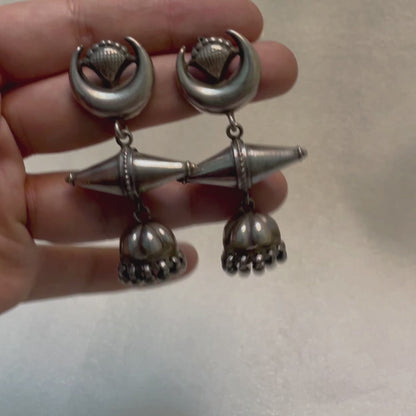 Raabi - Oxidised Jhumka