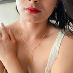 Daisy - 22K Gold Plated Necklet | Silver Jewellery by Gulaal Jewels