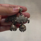 Noorani - Oxidised Jhumka