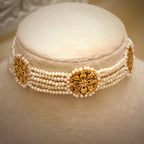 Jugni - 22K Gold Plated Choker | Silver Jewellery by Gulaal Jewels