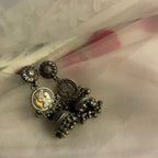 Kanika - Oxidised Jhumka | Silver Jewellery by Gulaal Jewels