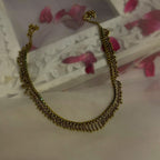 Laila - Antique Gold Necklet | Silver Jewellery by Gulaal Jewels