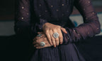 Maahi - Shiny Silver Ring | Silver Jewellery by Gulaal Jewels