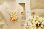 Madhuri - 22K Gold Plated Studs | Silver Jewellery by Gulaal Jewels
