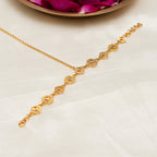 Mahira - 22K Gold Plated Haath Phool | Silver Jewellery by Gulaal Jewels