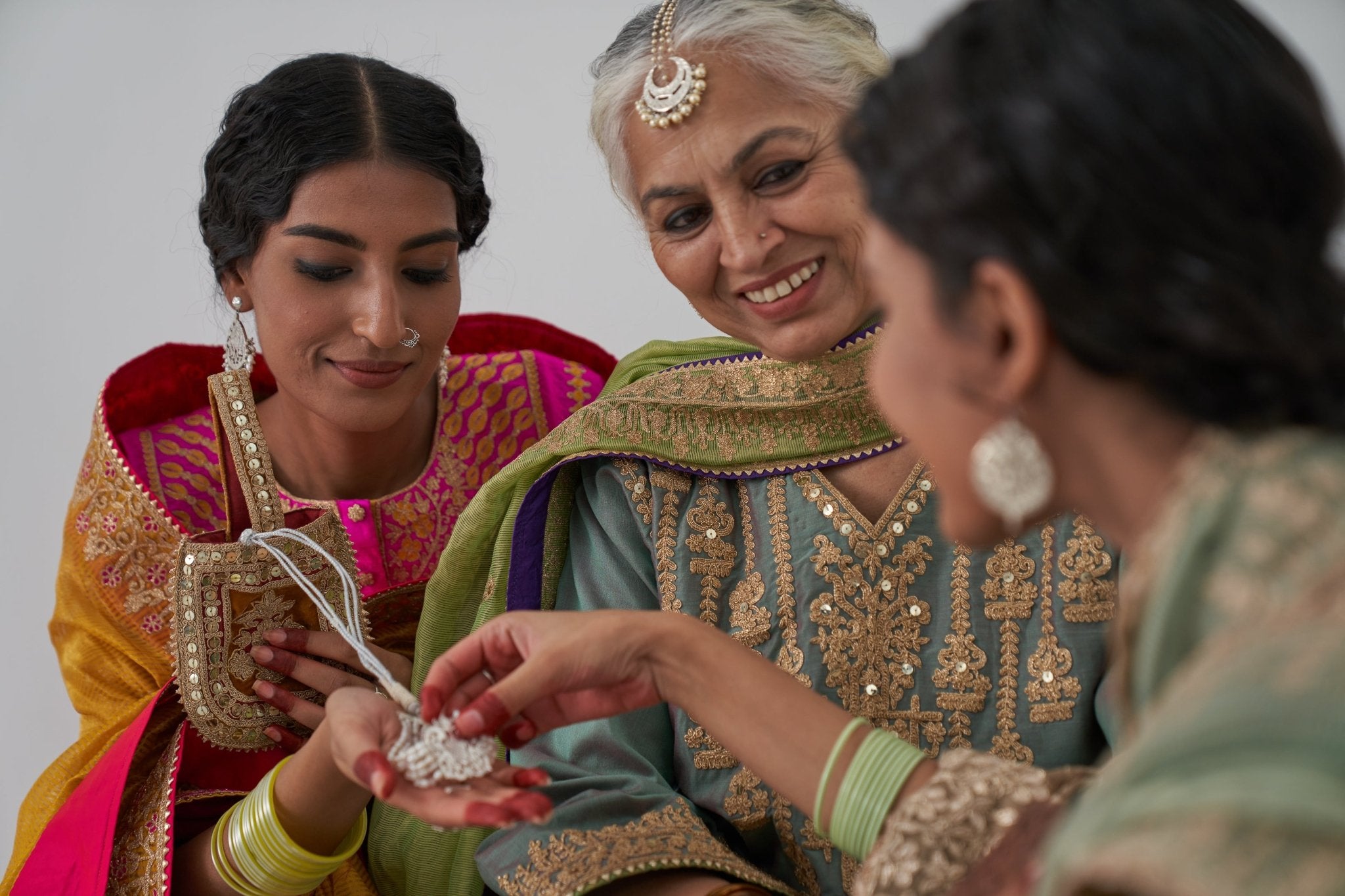 Nazm - Shiny Silver Mang Teeka | Silver Jewellery by Gulaal Jewels