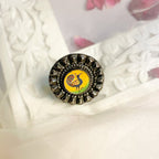 Pakshi - Oxidised Ring | Silver Jewellery by Gulaal Jewels