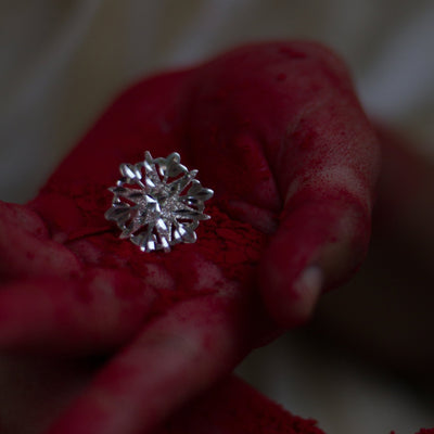 Pihu - Shiny Silver Ring | Silver Jewellery by Gulaal Jewels