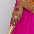Vartul - Shiny Silver Ring | Silver Jewellery by Gulaal Jewels