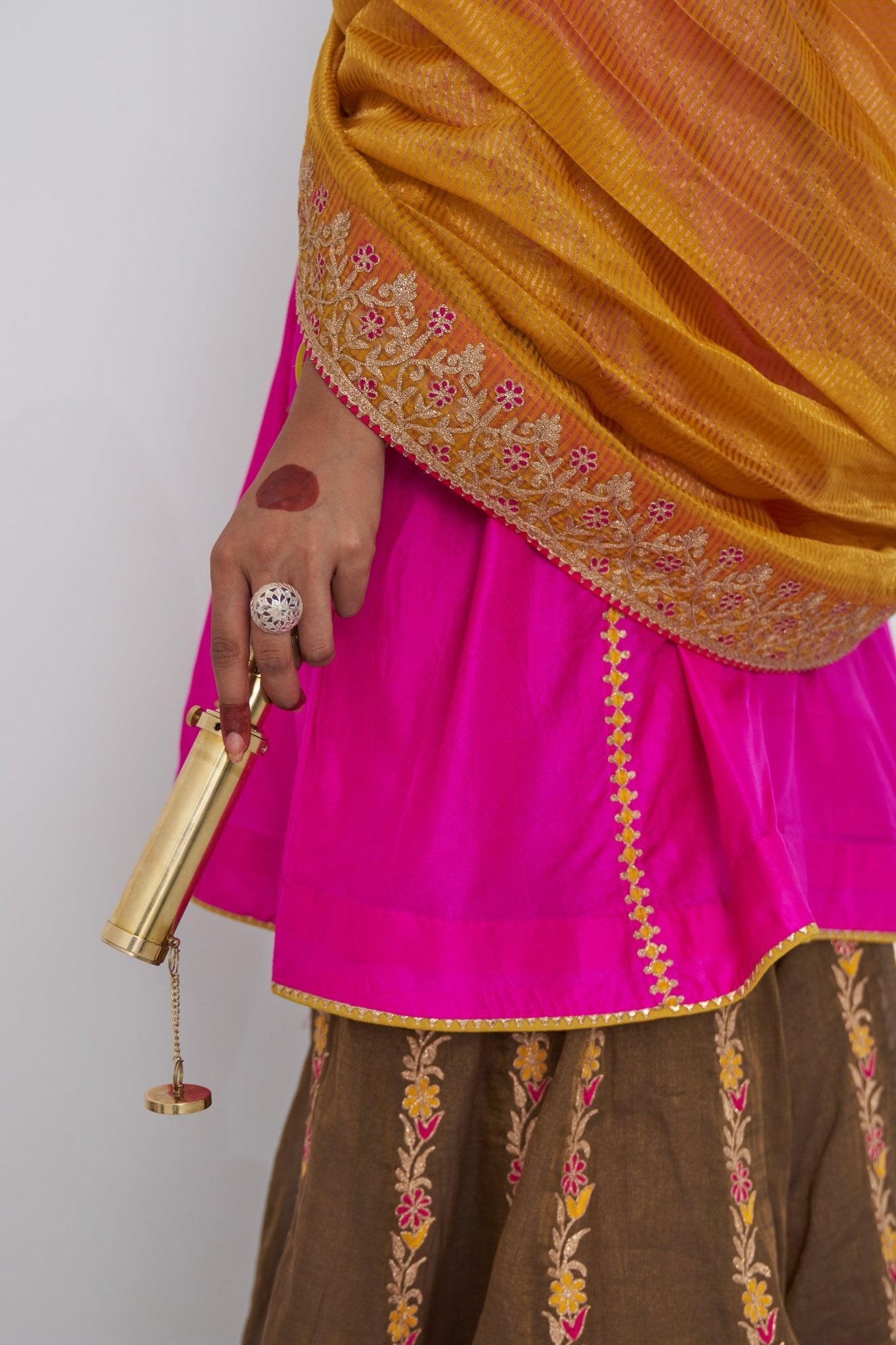 Vartul - Shiny Silver Ring | Silver Jewellery by Gulaal Jewels