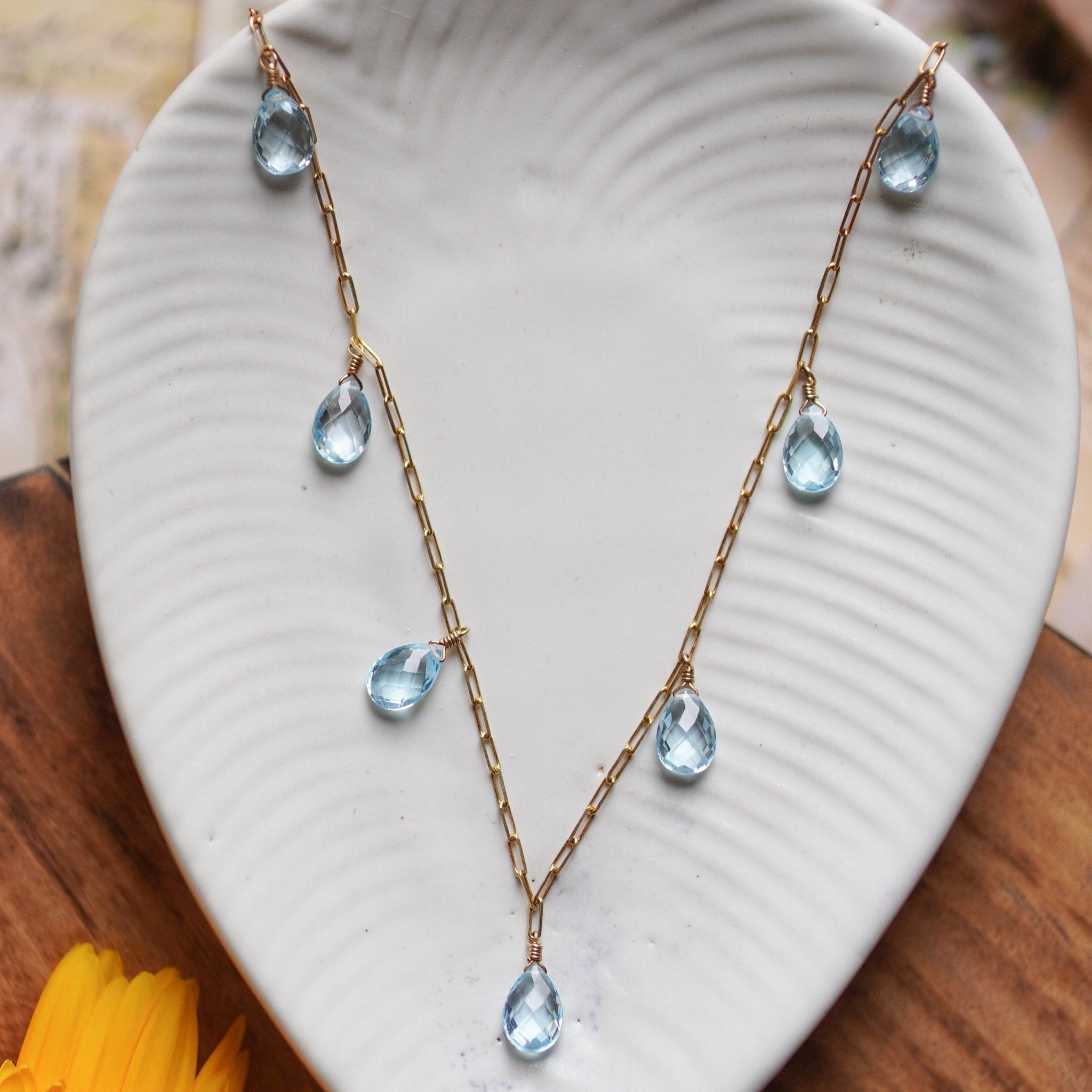 Veronica - 22K Gold Plated Necklet | Silver Jewellery by Gulaal Jewels