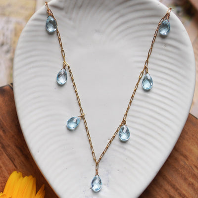 Veronica - 22K Gold Plated Necklet | Silver Jewellery by Gulaal Jewels